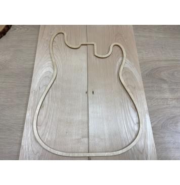 Клён Белый заготовка на топ Смешанный А 11х195х560 мм - 2 шт. (книжкой)-2