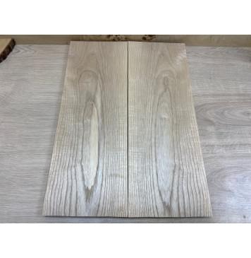 Ясень Оливковый заготовка на топ Смешанный А 18х188х525 мм - 2 шт. (книжкой)-2