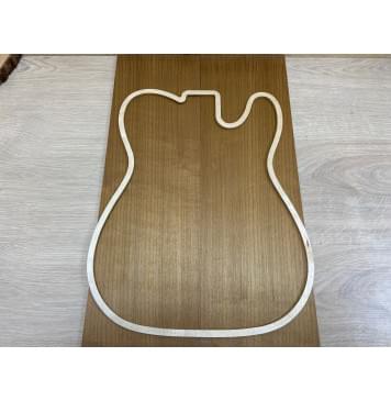 Клён Белый (Печёный) заготовка на топ для Смешанный АА 9х165х540 мм - 2 шт.(книжкой)-1