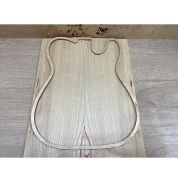 Клён Белый заготовка на топ Смешанный А 9х172х520 мм - 2 шт. (книжкой)-1