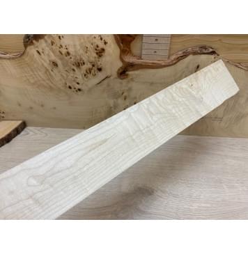 Клён Белый заготовка накладки для электрогитары Смешанный А 8х67х525 мм-0