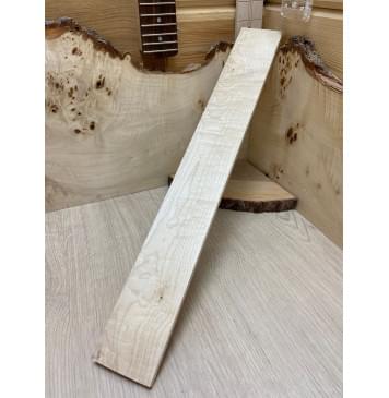 Клён Белый заготовка накладки для электрогитары Смешанный А 8х67х525 мм-2