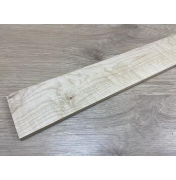 Клён Белый заготовка накладки для электрогитары Смешанный А 8х67х525 мм-3