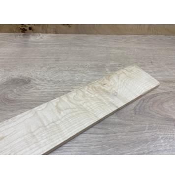 Клён Белый заготовка накладки для электрогитары Смешанный А 8х67х525 мм-4