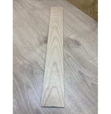 Клён Белый заготовка накладки для электрогитары Тангент ААА 10х70х510 мм-0