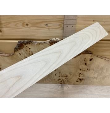 Клён Белый заготовка накладки для электрогитары Тангент ААА 10х70х510 мм-1