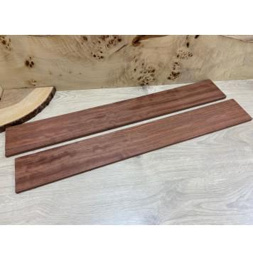 Бубинго заготовка накладки для бас-гитары Смешанный АА 11х97х750 мм-3