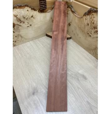 Бубинго заготовка накладки для бас-гитары Смешанный ААА 9х97х750 мм-0