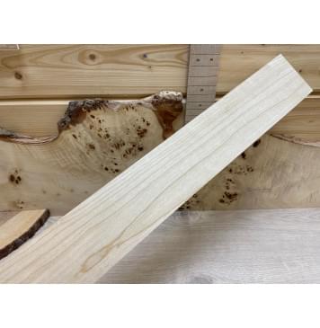 Клён Белый заготовка грифа для Безголовой гитары Смешанный ААА 29х81х645 мм-0