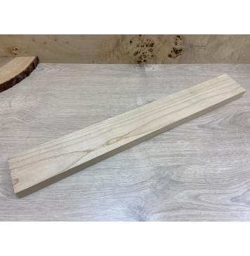 Клён Белый заготовка грифа для Безголовой гитары Смешанный ААА 29х81х645 мм-1
