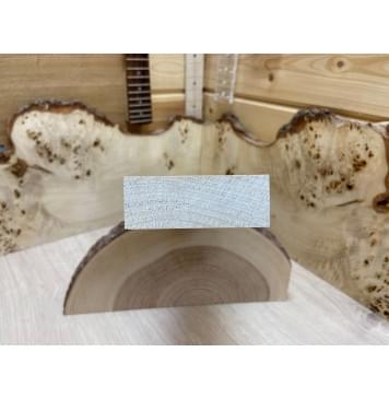 Клён Белый заготовка грифа для Безголовой гитары Смешанный ААА 29х81х645 мм-5