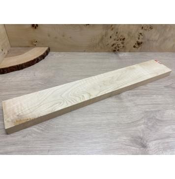 Клён Белый Явор, Волнистый  заготовка грифа для Безголовой гитары Смешанный ААА Волна АА 26х96х630 мм-2