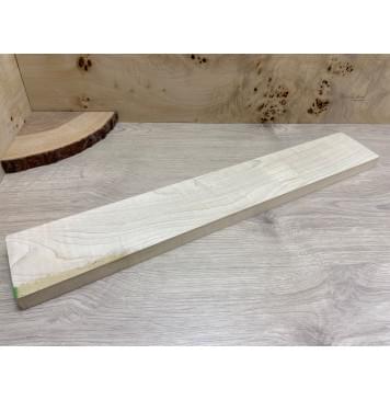 Клён Белый Явор, Волнистый  заготовка грифа для Безголовой гитары Смешанный ААА Волна АА 26х96х630 мм-3