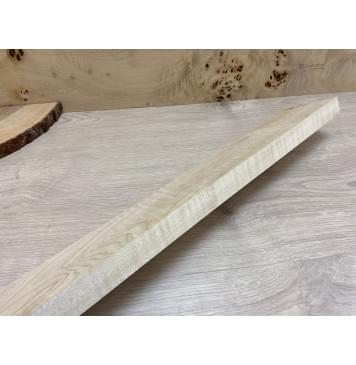 Клён Белый Явор, Волнистый  заготовка грифа для Безголовой гитары Смешанный ААА Волна АА 26х96х630 мм-5