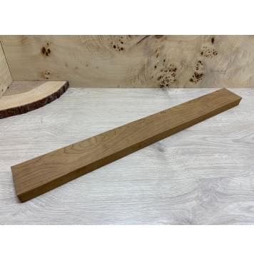 Клён Печёный 180гр заготовка грифа для Безголовой гитары Смешанный ААА 27х70х660 мм-2