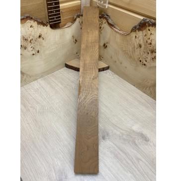 Клён Печёный 180гр заготовка грифа для Безголовой гитары Смешанный ААА 27х70х660 мм-4