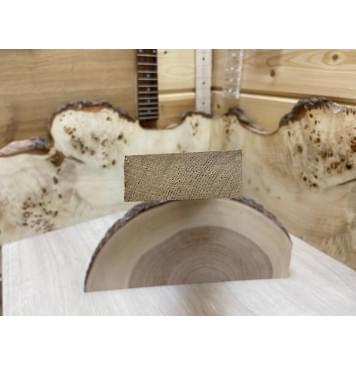 Клён Печёный 180гр заготовка грифа для Безголовой гитары Смешанный ААА 27х70х660 мм-5