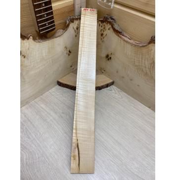 Клён Чёрный Явор, Волнистый заготовка накладки для электрогитары Радиал А Волна А 7х64-54х520 мм-2