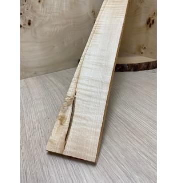 Клён Чёрный Явор, Волнистый заготовка накладки для электрогитары Радиал А Волна А 7х64-54х520 мм-4