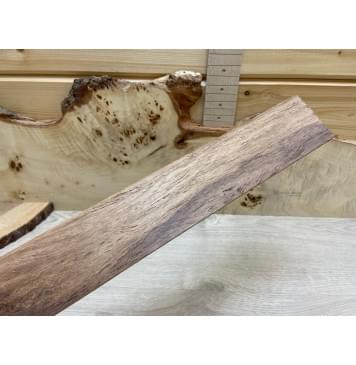 Палисандр Мадагаскарский заготовка накладки для электрогитары Смешанный ААА 10х65х500 мм-1