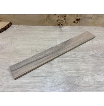 Орех Грецкий заготовка накладки для электрогитары Смешанный ААА 11х62х490 мм-1