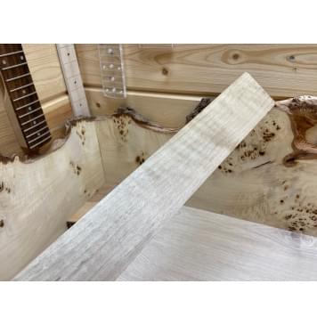 Орех Грецкий Волнистый заготовка накладки для электрогитары Смешанный ААА Волна АА 11х61х480 мм-5