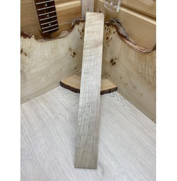 Орех Грецкий Волнистый заготовка накладки для электрогитары Смешанный ААА Волна АА 11х61х480 мм-4