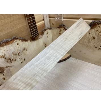 Орех Грецкий Волнистый заготовка накладки для электрогитары Смешанный ААА Волна АА 11х61х480 мм-2