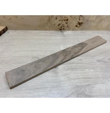 Орех Грецкий заготовка накладки для электрогитары Смешанный АА 12х62х525 мм-2