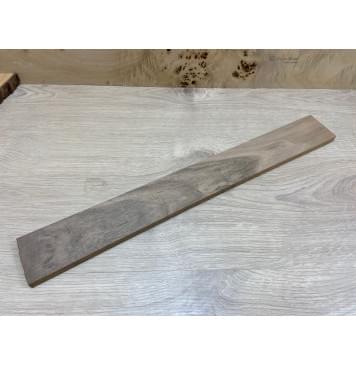 Орех Грецкий заготовка накладки для электрогитары Смешанный ААА 11х62х525 мм-2