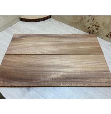 Махагон Кая заготовка на топ Смешанный ААА 13х165х520 мм - 2 шт. (книжкой)-2