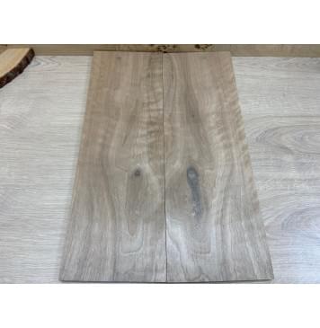 Орех Грецкий Волнистый заготовка на топ  Смешанный АА Волна А 13х180х545 мм 2 шт книжкой-4