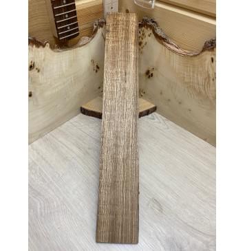 Зебрано заготовка накладки для электрогитары Радиал АА 8,5х80х525 мм-4