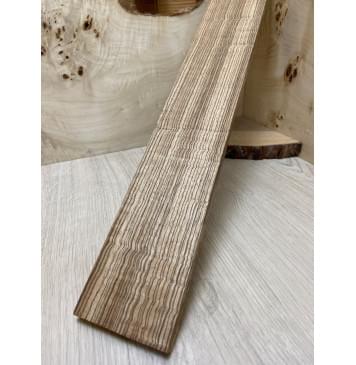 Зебрано заготовка накладки для электрогитары Радиал АА 9х80х525 мм-1