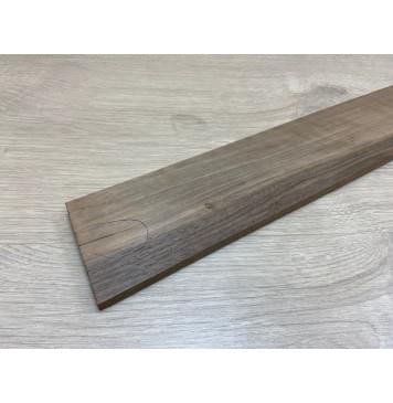 Орех Грецкий Волнистый заготовка накладки для электрогитары Радиал АА Волна А 9х78х500 мм (трещина с одного торца)-2