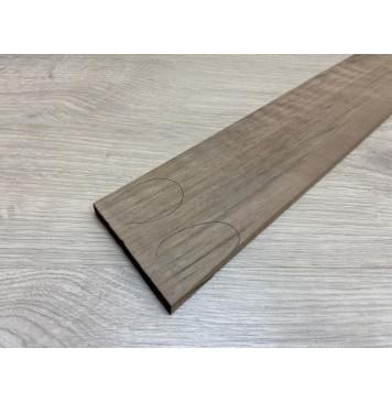 Орех Грецкий Волнистый заготовка накладки для электрогитары Радиал АА Волна А 9х79х500 мм (трещина с одного торца)-3