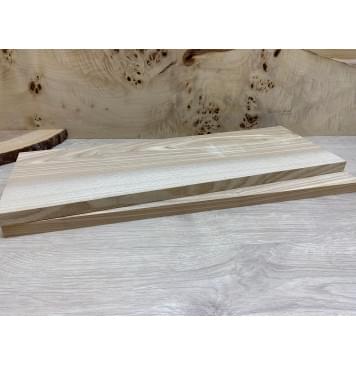 Ясень Оливковый  заготовка на топ Смешанный АА  18х190х560 мм - 2 шт. (книжкой)-3