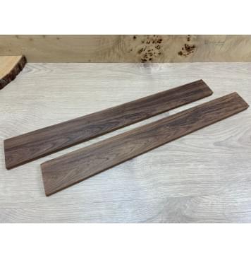 Палисандр Мадагаскарский заготовка накладки для электрогитары Смешанный АА 9х62-51х505 мм-2