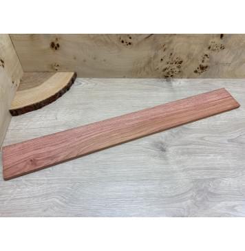 Бубинго заготовка накладки для бас-гитары Смешанный АА 10х87х715 мм-2