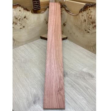 Бубинго заготовка накладки для бас-гитары Смешанный АА 10х87х715 мм-1