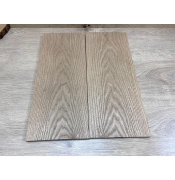 Ясень Белый заготовка на топ Тангент ААА 14х176х430 мм - 2 шт. (книжкой)-2