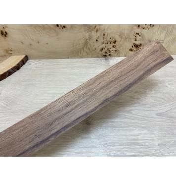 Палисандр Мадагаскарский заготовка накладки для бас-гитары Смешанный АА 10х70х740 мм-0