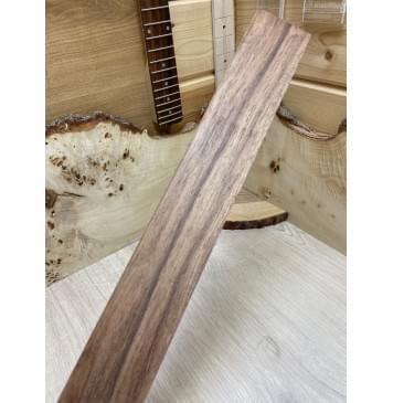 Палисандр Мадагаскарский заготовка накладки для бас-гитары Смешанный АА 10х70х740 мм-3