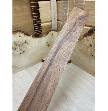 Палисандр Мадагаскарский заготовка накладки для бас-гитары Смешанный АА 11х73х720 мм-0