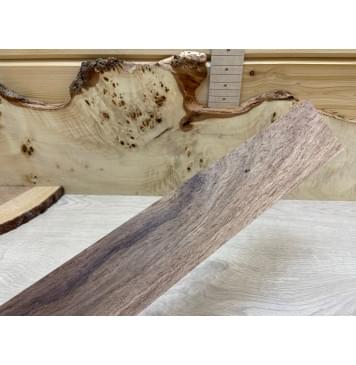 Палисандр Мадагаскарский заготовка накладки для бас-гитары Смешанный АА 11х73х720 мм-1