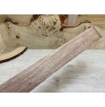 Палисандр Мадагаскарский заготовка накладки для бас-гитары Смешанный АА 10х70х740 мм-3