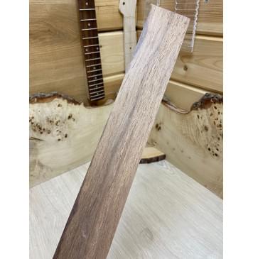 Палисандр Мадагаскарский заготовка накладки для бас-гитары Смешанный АА 10х70х740 мм-1