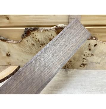 Орех Американский заготовка накладки для бас-гитары Радиал АА 9х96х705 мм-0