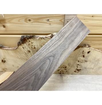 Орех Американский заготовка накладки для бас-гитары Тангент А 9х98х705 мм-0