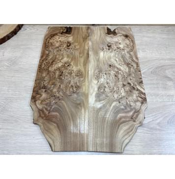 Карагач Кап заготовка на топ Смешанный ААА 11х195х520 мм - 2 шт. (книжкой) Карагач Кап заготовка на топ Смешанный ААА 11х195х520 мм - 2 шт. (книжкой)-0